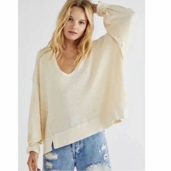 We The Free People Santa Clara In Cream S BNWT 🤍✨🫶 - Picture 3 of 4